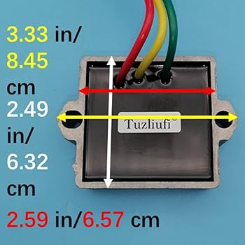Snow Peak - voltage Voltage Regulator for Arctic Cat 2007-2008 AC 120, 2009 120